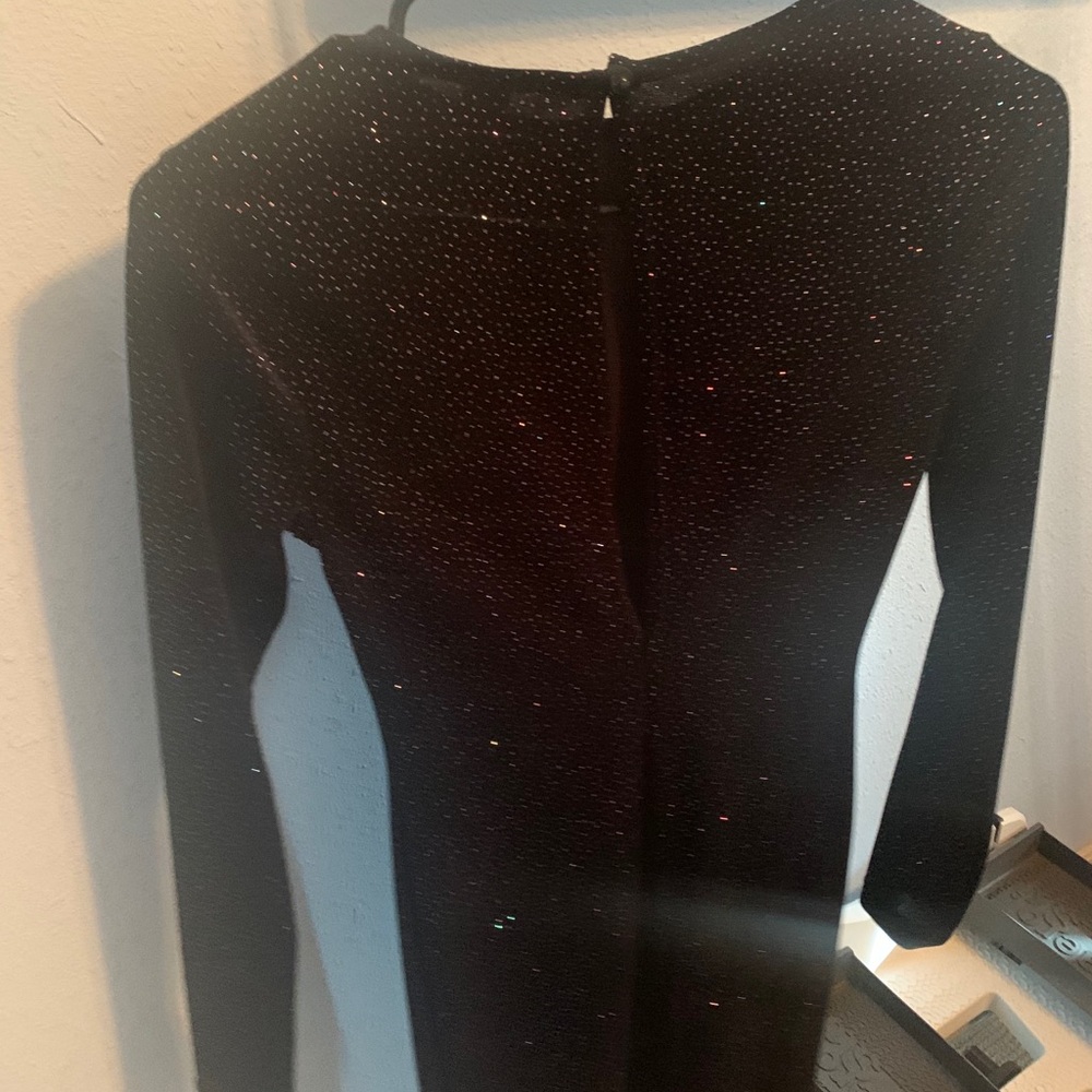 Glitter bodycon party dress